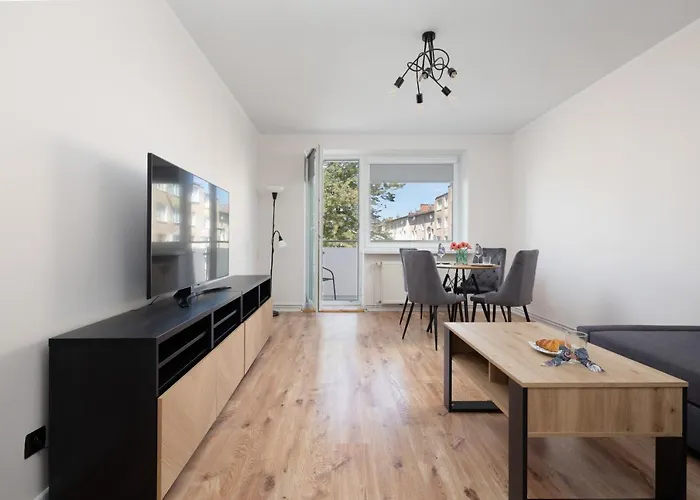 Apartament źródlana Two-bedroom With Balcony By Renters Kołobrzeg